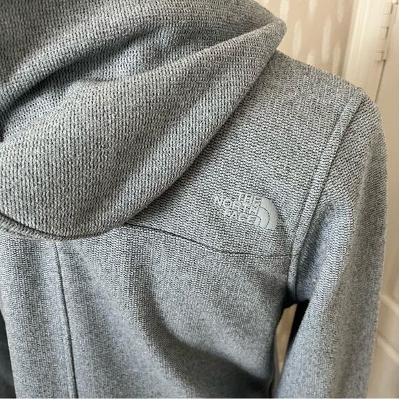 North Face Blue Button Hoodie Size Medium - Picture 5 of 7